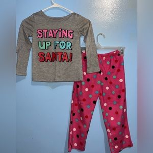 Okie dokie long sleeved pajama set, kids 6